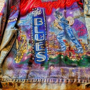 Size medium original tony alamo Memphis jacket and